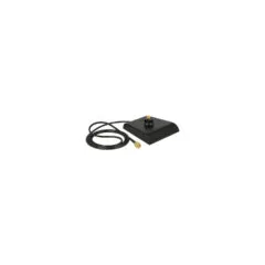 Delock Antennenfuß SMA Stecker to SMA Buchse 1 m low loss schwarz