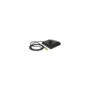 Delock Antennenfuß SMA Stecker to SMA Buchse 1 m low loss schwarz