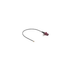 Delock Antennenkabel FAKRA D Stecker zu MHF® I Stecker 1.13 - 20 cm 1 vorgestanztes Loch