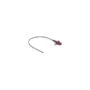 Delock Antennenkabel FAKRA D Stecker zu MHF® I Stecker 1.13 - 20 cm 1 vorgestanztes Loch