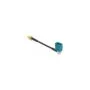 DELOCK Antennenkabel FAKRA Z Buchse 90 zu SMA Buchse zum Einbau RG-174 10cm