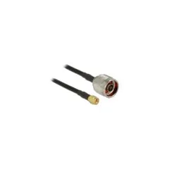 DELOCK Antennenkabel N Stecker zu SMA Stecker LMR CFD200 2.5m low loss