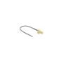 DELOCK Antennenkabel RP-SMA 90 PCB Buchse zum Einbau zu I-PEX Inc. MHF 4L Stecker 1.13 25cm Gewindelnge 15mm