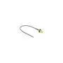 DELOCK Antennenkabel RP-SMA Buchse zum Einbau zu MHF 4L LK Stecker 1.37 20cm Gewindelnge 10mm spritzwassergeschtzt