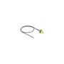 DELOCK Antennenkabel RP-SMA Buchse zum Einbau zu MHF 4L LK Stecker 1.37 35cm Gewindelnge 10mm spritzwassergeschtzt