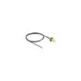 DELOCK Antennenkabel RP-SMA Buchse zum Einbau zu MHF 4L LK Stecker 1.37 50cm Gewindelnge 10mm spritzwassergeschtzt