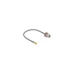 DELOCK Antennenkabel RP-SMA Stecker zu N Buchse RG-174 30cm