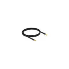 Delock Antennenkabel RP-SMA Stecker zu RP-SMA Buchse LMR CFD300 1 m low loss