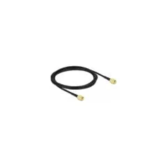 Delock Antennenkabel RP-SMA Stecker zu RP-SMA Stecker LMR CFD100 2 m low loss