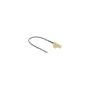DELOCK Antennenkabel SMA 90 PCB Buchse zum Einbau zu I-PEX Inc. MHF I Stecker 1.13 25cm Gewindelnge 15mm