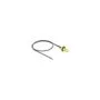 DELOCK Antennenkabel SMA Buchse zum Einbau zu MHF 4L LK Stecker 1.37 35cm Gewindelnge 10mm spritzwassergeschtzt
