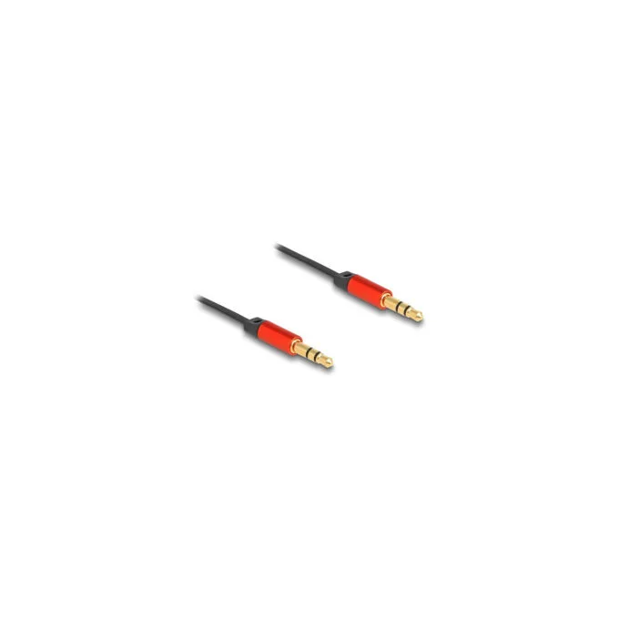 Delock Audio Aufrollkabel 3.5 mm 3 Pin Klinkenstecker zu Klinkenstecker 90 cm — image 3