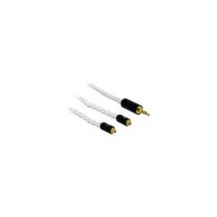 Delock Audio Kabel 2.5 mm 4 Pin Klinkenstecker zu 2 x MMCX Stecker 1.20 m