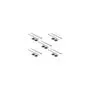 Delock Befestigungssockel 25 x 25 mm mit Kabelbinder L 300 x B 4.8 mm schwarz