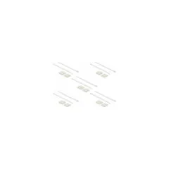 Delock Befestigungssockel 30 x 30 mm mit Kabelbinder L 200 x B 4.8 mm weiß