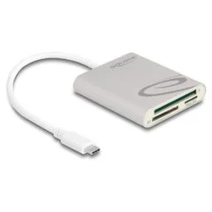 Delock Card Reader USB Type-CTM für Compact Flash. SD oder Micro SD Speicherkarten