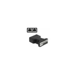Delock D-Sub 15 Pin Buchse zu 2 x RJ45 Buchse AUI (Attachment Unit Interface) Adapter