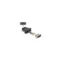 Delock D-Sub 15 Pin Stecker zu RJ12 Buchse Montagesatz schwarz