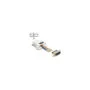 Delock D-Sub 15 Pin Stecker zu RJ45 Buchse Montagesatz weiß