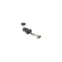 Delock D-Sub 9 Pin Stecker zu RJ12 Buchse Montagesatz schwarz
