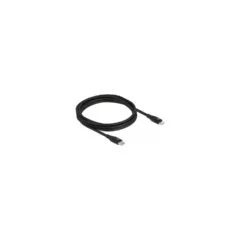 Delock Daten- und Ladekabel USB Type-CTM zu LightningTM für iPhoneTM. iPadTM und iPodTM schwarz 2 m MFi