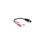 Delock DIN Kabel Diodenstecker 5 Pin zu 2 x Cinch Buchse 20 cm