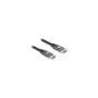 DELOCK DisplayPort Kabel 8K 60 Hz 5m flieder Metall