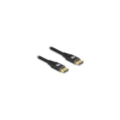 DELOCK DisplayPort Kabel 8K 60 Hz 5m schwarz Metall