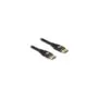 DELOCK DisplayPort Kabel 8K 60 Hz 5m schwarz Metall