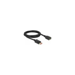 DELOCK DisplayPort Verlngerungskabel 8K 60 Hz 2 m