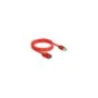 DELOCK DisplayPort Verlngerungskabel 8K 60 Hz 2 m rot Metall ohne Einrastfunktion