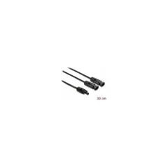 Delock DL4 Solar Splitter Kabel 2 x Stecker zu 1 x Buchse 30 cm schwarz