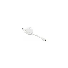 Delock Easy 45 Modul Power Ausrollkabel DC 5.5 x 2.1 mm Buchse Stecker weiß