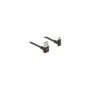 Delock EASY-USB 2.0 Kabel Typ-A Stecker zu EASY-USB Typ Micro-B Stecker gewinkelt oben unten 1 m schwarz