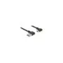Delock EASY-USB 2.0 Kabel Typ-A Stecker zu USB Type-CTM Stecker gewinkelt links rechts 2 m schwarz