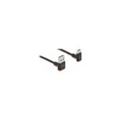 Delock EASY-USB 2.0 Kabel Typ-A Stecker zu USB Type-CTM Stecker gewinkelt oben unten 1 m schwarz