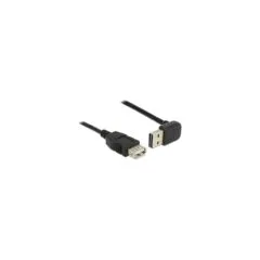 DELOCK Easy-USB-Kab.2.0 A(gewink. re li) - to A-Bu 0.5m sch