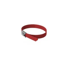 Delock Edelstahlkabelbinder L 300 x B 7.9 mm rot 10 Stück