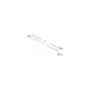 Delock Edelstahlkabelbinder L 400 x B 7.9 mm weiß 10 Stück