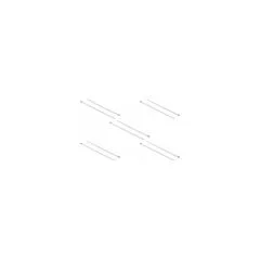 Delock Edelstahlkabelbinder L 500 x B 4.6 mm 10 Stück