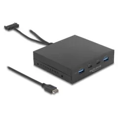 Delock Front Panel 3.5? USB 10 Gbps 2 x USB Type-CTM + 2 x USB Typ-A