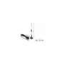 DELOCK GSM UMTS LTE Antenne SMA Stecker 2 dBi starr omnidirektional mit Anschlusskabel RG-174 2.5m outdoor schwarz