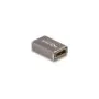 DELOCK HDMI Adapter Buchse zu Buchse 8K 60 Hz grau Metall