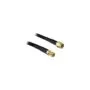 DELOCK HF RP-SMA Stecker to RP-SMA Buchse 15m CFD200 low loss