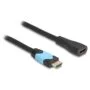 DELOCK High Speed HDMI Verlngerungskabel 48 Gbps 8K 60Hz 1m