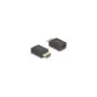 DELOCK High Speed HDMI with Ethernet Adapter Stecker zu Buchse 8K 60 Hz schwarz