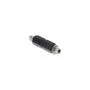 Delock Hohlstecker Adapter DC 5.5 x 2.5 mm Buchse auf Buchse mit Gewinde gerade