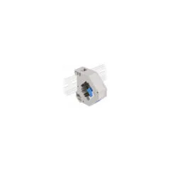 Delock Hutschienenadapter mit Keystone SC Simplex Buchse zu SC Simplex Buchse blau