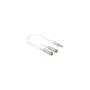 Delock Kabel Audio Splitter Klinkenstecker 3.5 mm 3 Pin to 2 x Klinkenbuchse 3.5 mm 3 Pin 25 cm