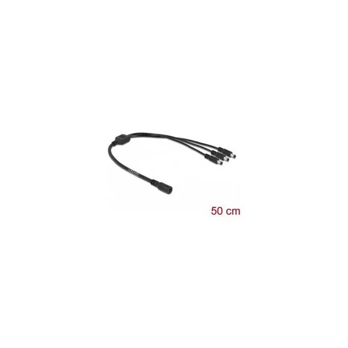 Delock Kabel DC Verteiler 5.5 x 2.1 mm 1 x Buchse zu 3 x Stecker — image 2